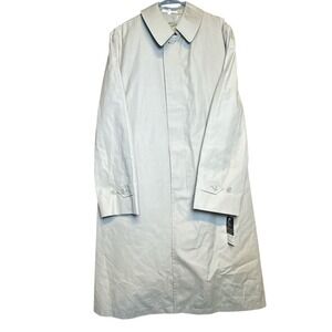 Misty Harbor Trench Coat Mens 44L Style 2080 All Season Natural Color‎ Classic